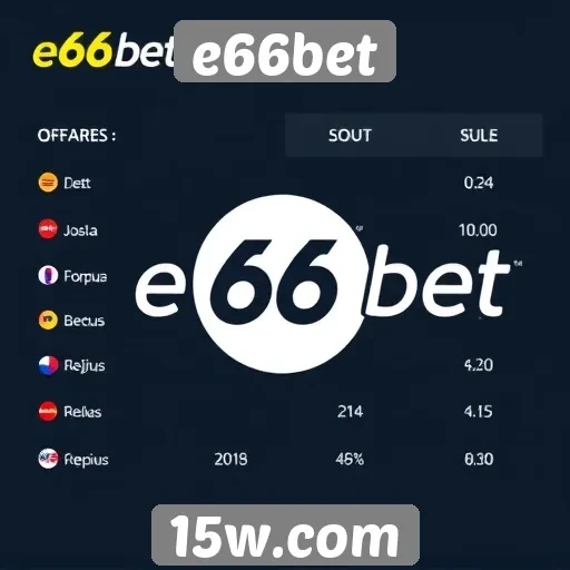 Comparativo entre e66bet e concorrentes