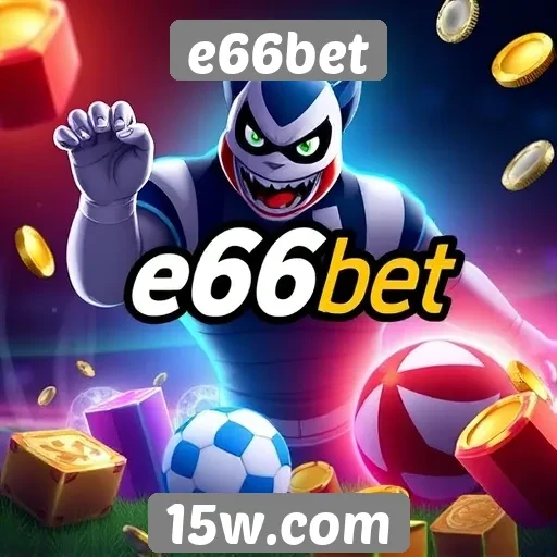 Variedade de jogos disponíveis no e66bet